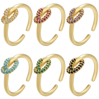 Open Adjustable Zircon Ring for Girls & Teens – Simple Fashion Jewellery | Sparkling CZ Kids Ring!