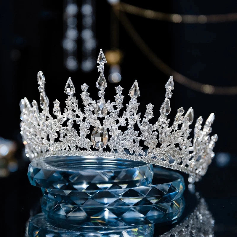 Baroque Retro Crystal Tiaras - Pageant, Prom, and Special Occasion Headband for Unparalleled Elegance!