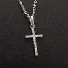 Load image into Gallery viewer, Shine in Faith and Fashion: Crystal Cross Pendant Necklace Jewelry for Boys &amp; Girls!