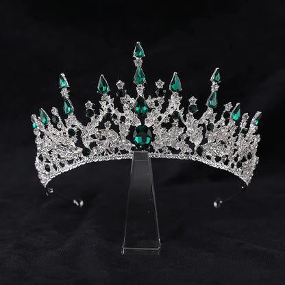 Baroque Retro Crystal Tiaras - Pageant, Prom, and Special Occasion Headband for Unparalleled Elegance!