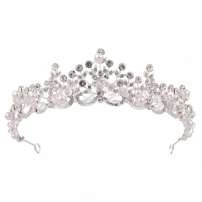 Luxury Crystal Pearl Tiara - Pageant, Prom, Bridesmaid Marvel for Special Occasions - Exquisite Hair Accessories! - Kids Jewellery Shop