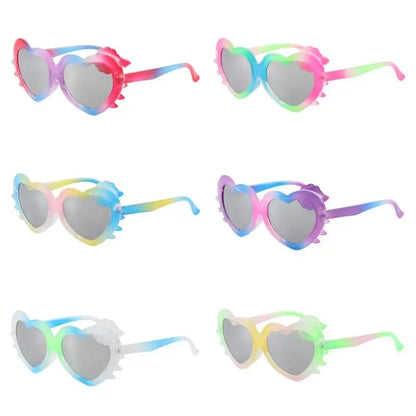 Girls Heart Shaped Sunglasses | Kids Beach, Travel & Outdoor Play Sun Shades!