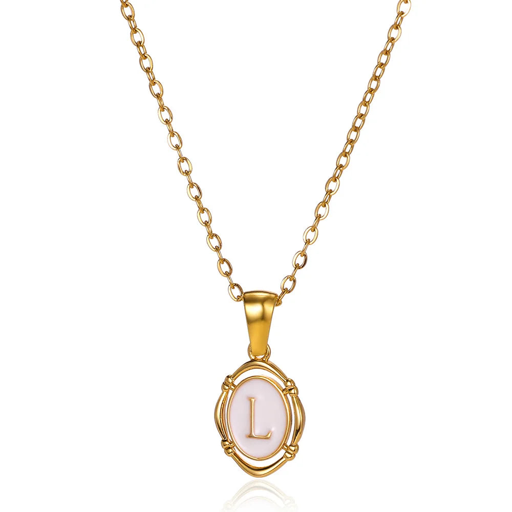 A-Z Initial Letter Necklace for Girls & Boys | Alphabet Name-Style Jewellery Birthday Gift!
