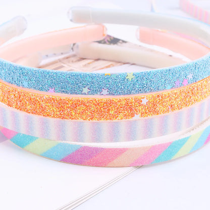 Glitter Headbands with Teeth – Colourful Sparkle Hairbands for Girls & Women | Non-Slip Fashion Hair Accessories!