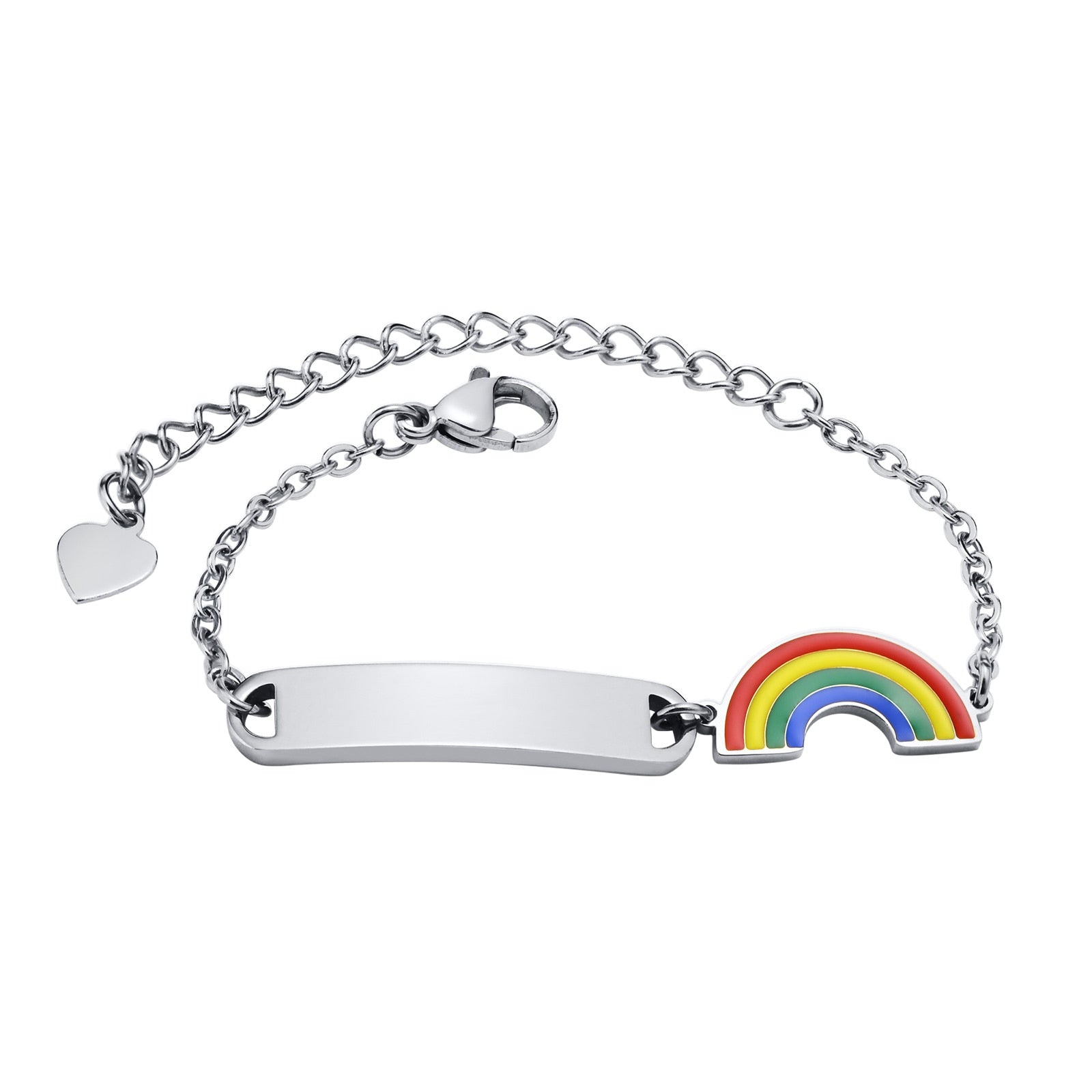 Blossoms of Love: Engravable Baby Bracelet - Personalized Gift for Girls and Boys - Ideal for Birthdays and Christenings! - Kids Jewellery Shop