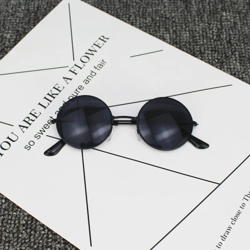 Cute Round Frame Kids Sunglasses – Boys & Girls Anti-UV Glasses for Outdoor Travel, Beach & Fashion Accessories (Ages 1-6 Years)!