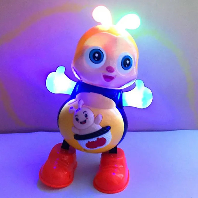 Dance and Delight: Electronic Robots Animal Toy - Music, Light, and Walk for Endless Fun! A Cute Gift for Kids, Toddlers, Boys, and Girls!