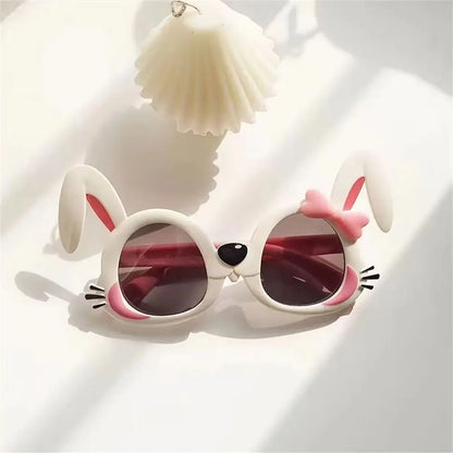 Cute Bunny-Shaped Sunglasses for Kids | Girls Sun Glasses!