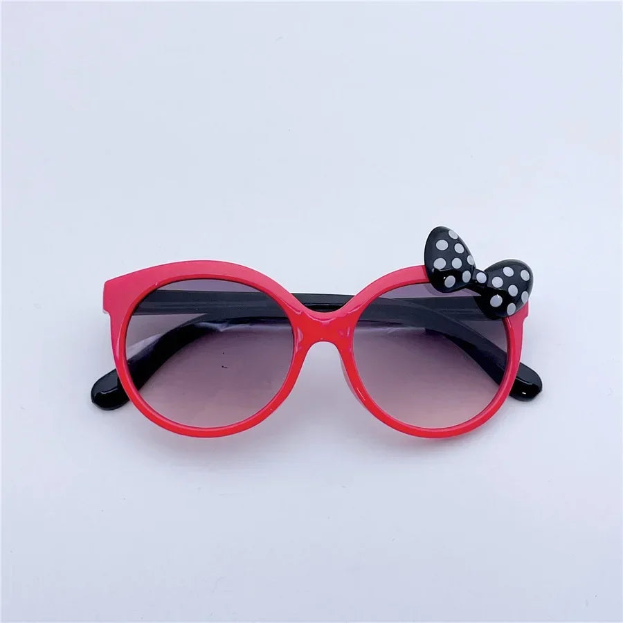 Girls Cat Eye Sunglasses with Bowknot | Kids UV400 Gradient Sun Glasses | Cute Fashion Eyewear for Children!