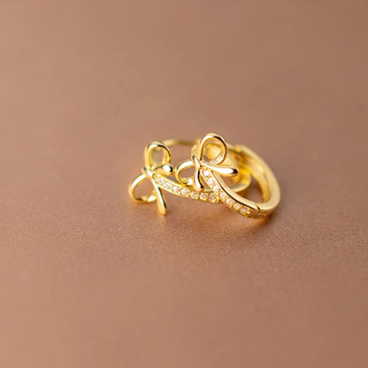 Charm Personified: Bow Tie Hoop Earrings for Girls, Teens, and Women! - Kids Jewellery Shop