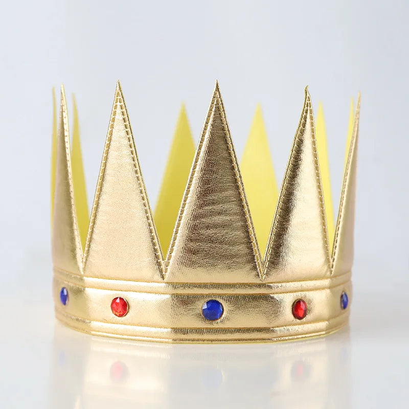 Kids King & Queen Crown | Royal Costume Crown for Boys & Girls | Dress-Up, Cosplay, Halloween & Birthday Party Accessory!