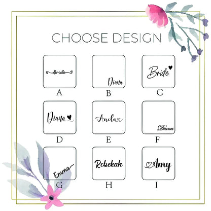 Personalised Jewellery Box for Girls – Custom Travel Jewellery Case with Name | Birthday, Bridesmaid & Wedding Gift!