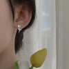 Timeless Elegance: 925 Sterling Silver and Pearl Tulip Stud Earrings - Exquisite Accessories for Girls, Teens, and Women!