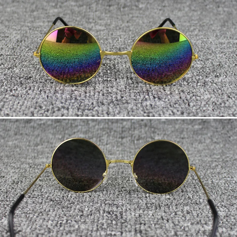 Cute Round Frame Kids Sunglasses – Boys & Girls Anti-UV Glasses for Outdoor Travel, Beach & Fashion Accessories (Ages 1-6 Years)!