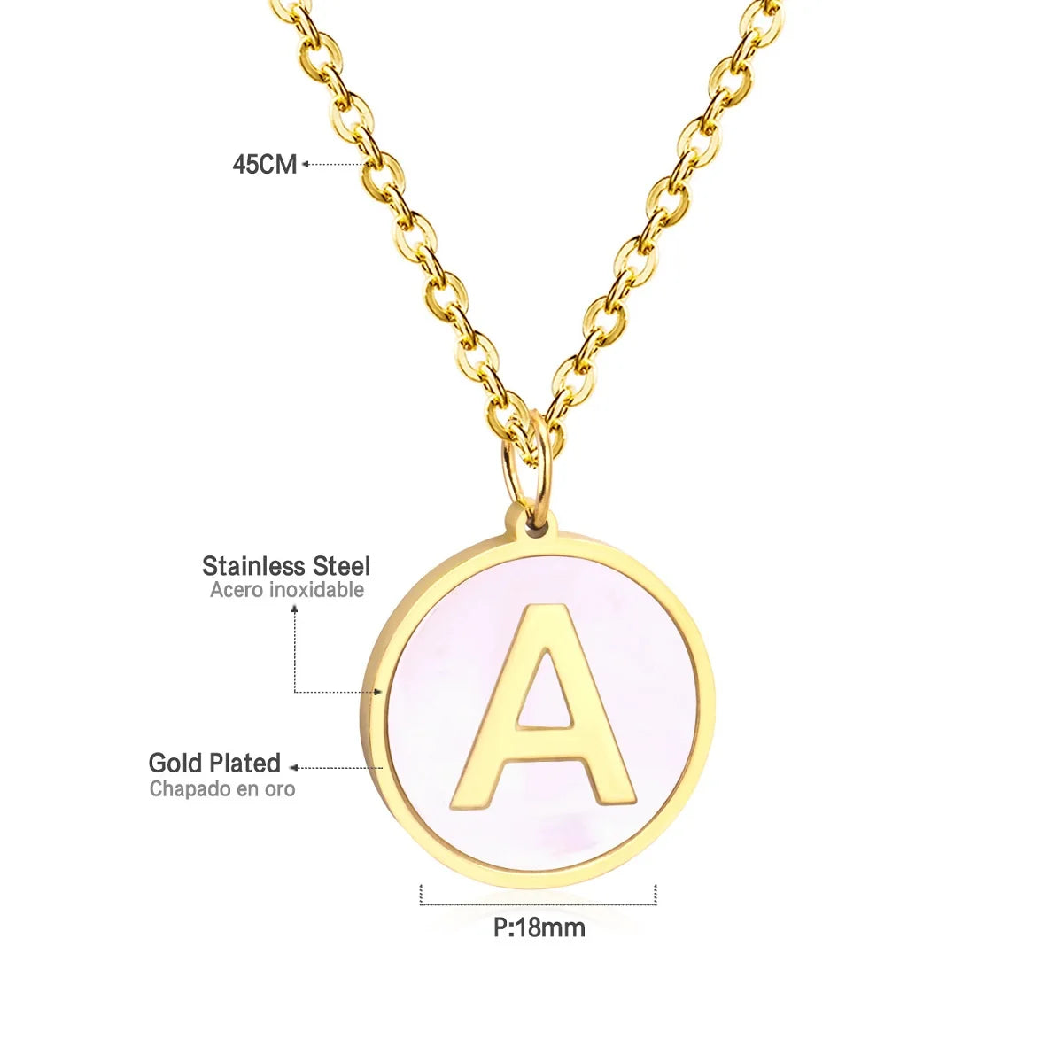 Vintage Initial A-Z Alphabet Pendant Necklace! Perfect Gift for Girls and Boys!