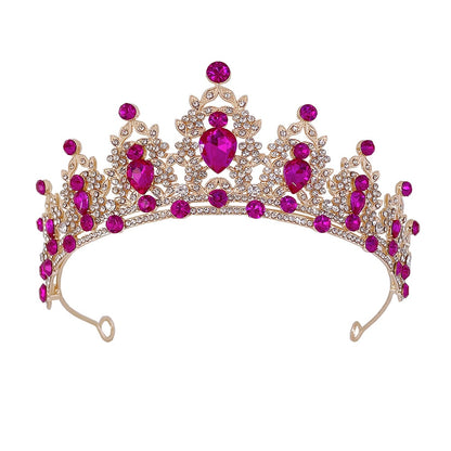 Dazzling Elegance: Crystal Tiara Diadem - Unforgettable Headpieces and Head Jewelry! - Kids Jewellery Shop
