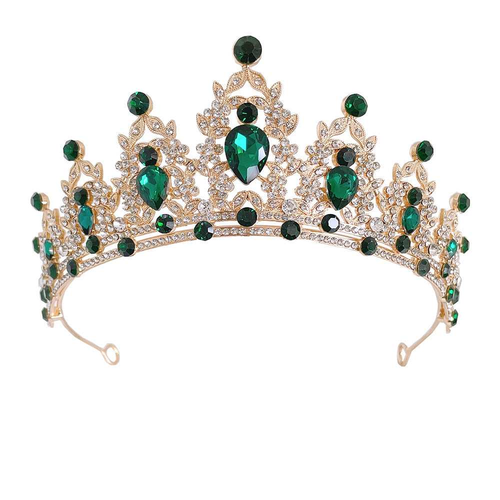 Dazzling Elegance: Crystal Tiara Diadem - Unforgettable Headpieces and Head Jewelry! - Kids Jewellery Shop