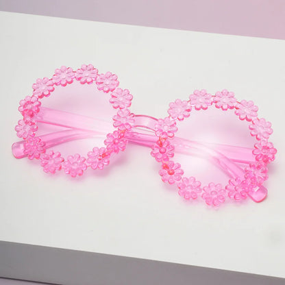 UV400 Petal Sunglasses for Kids – Comfortable Baby & Toddler Protective Eyewear, Cute Round Frame Outdoor Shades!