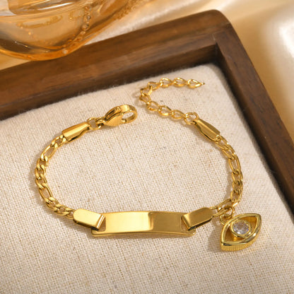 ✨ Personalized Baby Name Bracelet – Anti-Allergy Stainless Steel Custom ID for Newborns & Infants | Baptism Gift, Baby Shower Keepsake 💖