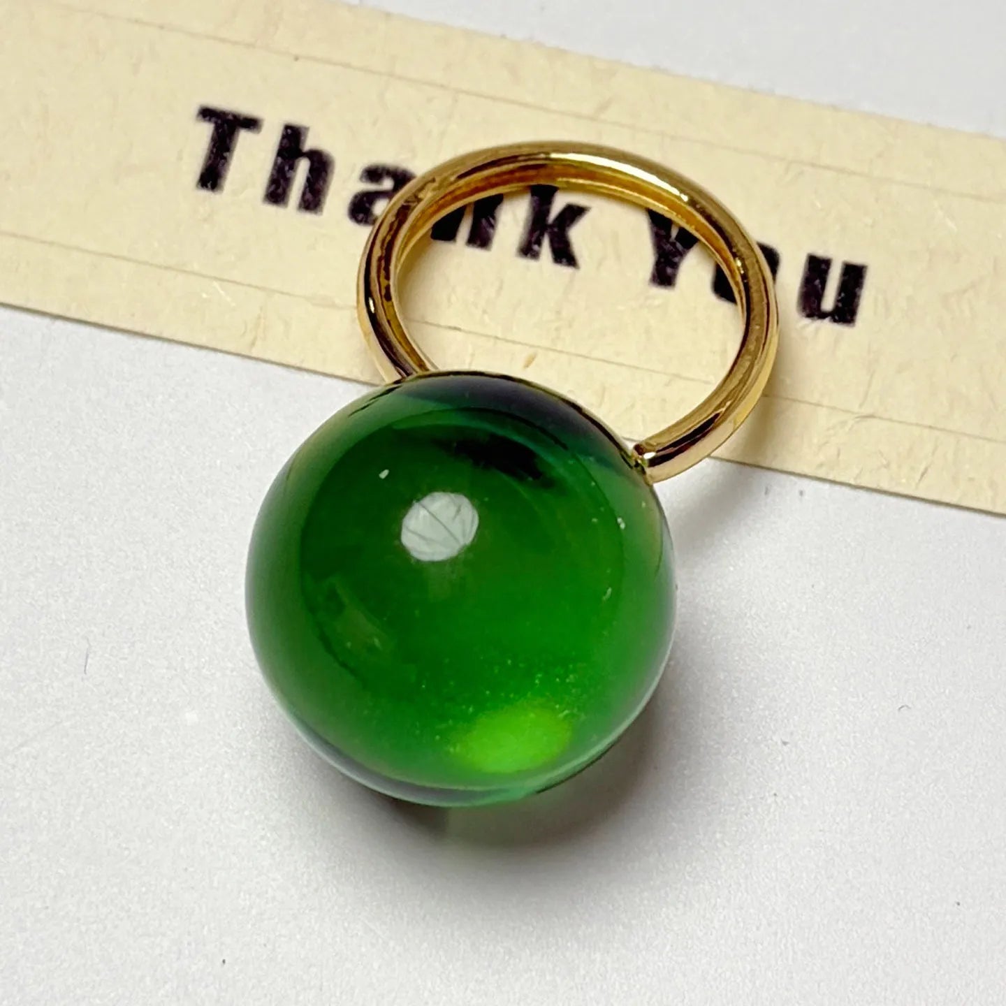 Candy Design Round Ball Ring for Teen Girls | Adjustable Finger Ring | Colourful Fashion Jewellery Gift!