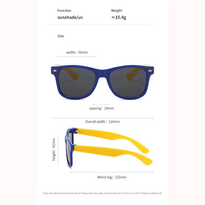 Kids UV400 Sunglasses – Trendy & Versatile Summer Eyewear for Boys & Girls | Fashionable Shades for Sun Protection