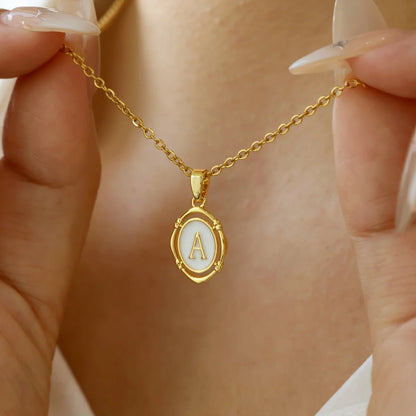 A-Z Initial Letter Necklace for Girls & Boys | Alphabet Name-Style Jewellery Birthday Gift!