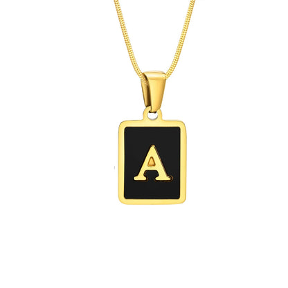 Personalised Stainless Steel Initial Letter Necklace | Unisex Alphabet Pendant | Birthday & Special Occasion Gift!