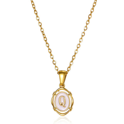A-Z Initial Letter Necklace for Girls & Boys | Alphabet Name-Style Jewellery Birthday Gift!