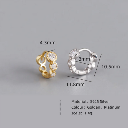 Elegant Fine Hoop Earrings for Girls | Hypoallergenic & Stylish Everyday Jewelry