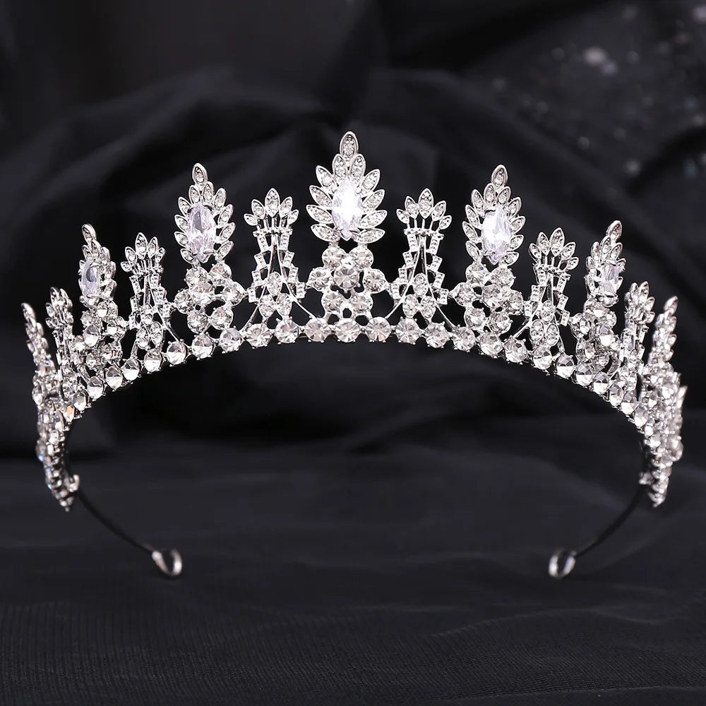 Elevate Your Elegance: Sweet Princess Zircon Tiara Crown for Unforgettable Moments!