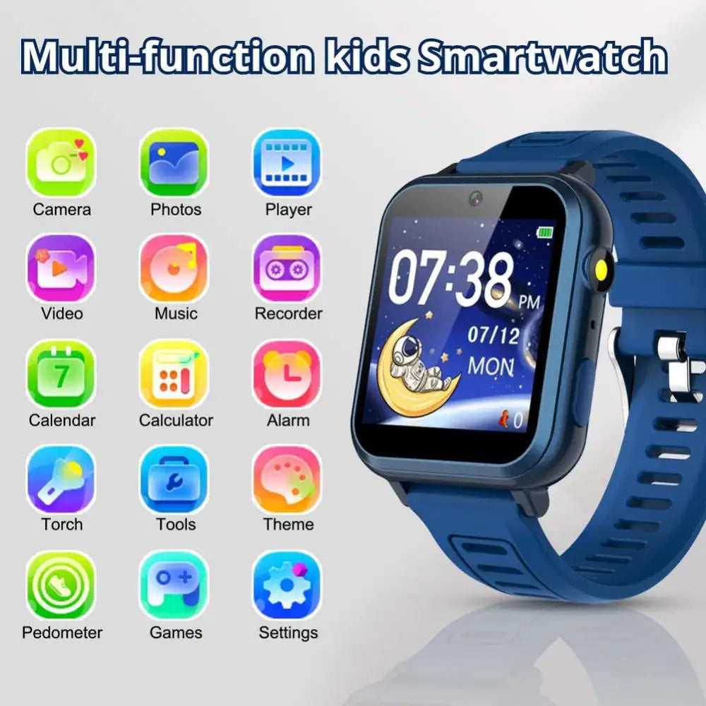 Unlock Fun: Hot Kids Smart Watches with 16 Games, Camera, Music & More!
