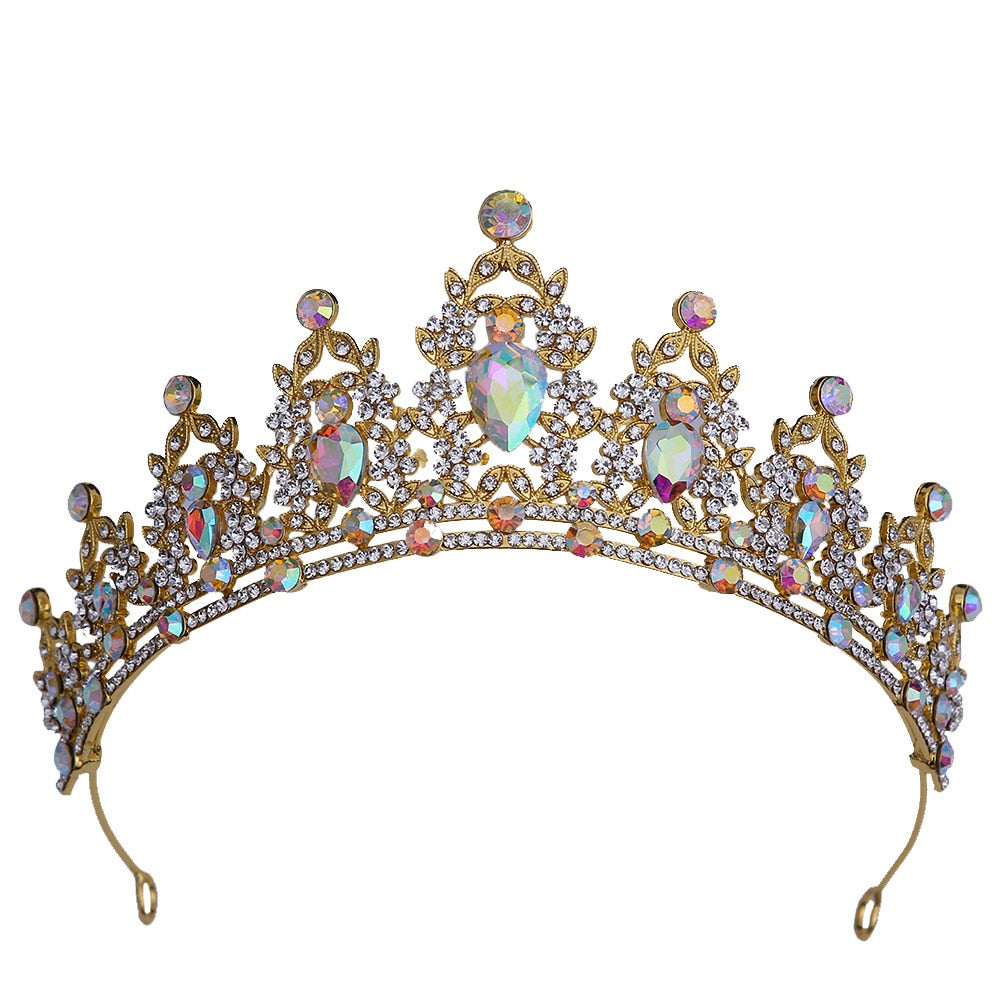Dazzling Elegance: Crystal Tiara Diadem - Unforgettable Headpieces and Head Jewelry! - Kids Jewellery Shop
