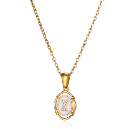 A-Z Initial Letter Necklace for Girls & Boys | Alphabet Name-Style Jewellery Birthday Gift!