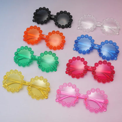 UV400 Petal Sunglasses for Kids – Comfortable Baby & Toddler Protective Eyewear, Cute Round Frame Outdoor Shades!