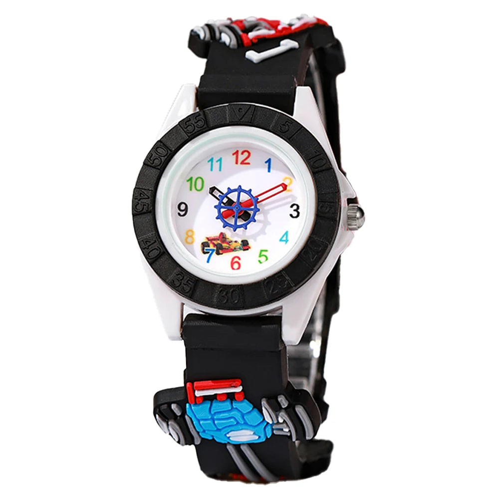 Cool Unisex Quartz Watch – Fashion Sports Silicone Wristwatch for Boys & Girls, Kids Gift!