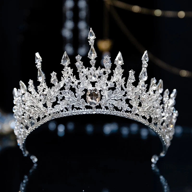 Baroque Retro Crystal Tiaras - Pageant, Prom, and Special Occasion Headband for Unparalleled Elegance!