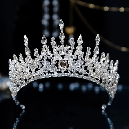 Baroque Retro Crystal Tiaras - Pageant, Prom, and Special Occasion Headband for Unparalleled Elegance!