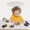 Build, Play, Explore: 6pcs Alloy Engineering Truck Toy Set - Classic Construction Models - Perfect Birthday Gifts for Little Builders!
