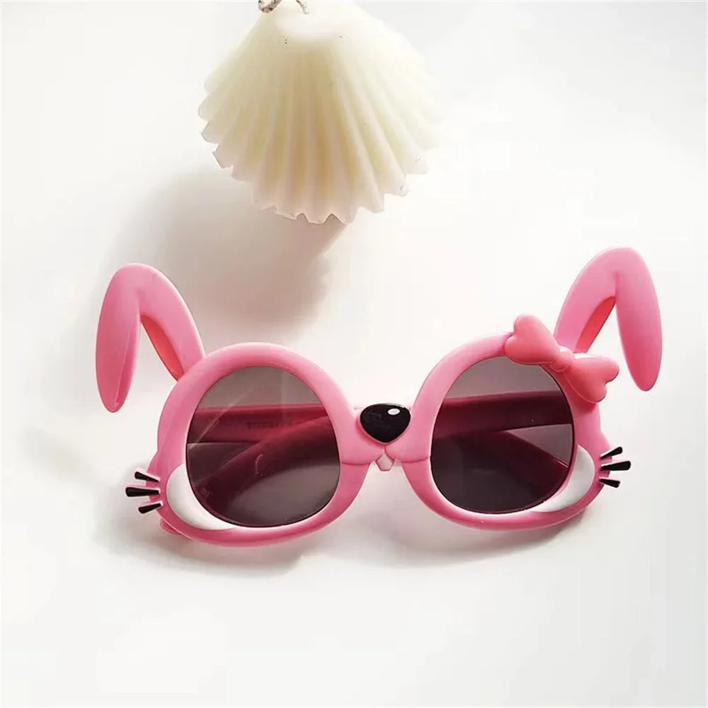 Cute Bunny-Shaped Sunglasses for Kids | Girls Sun Glasses!