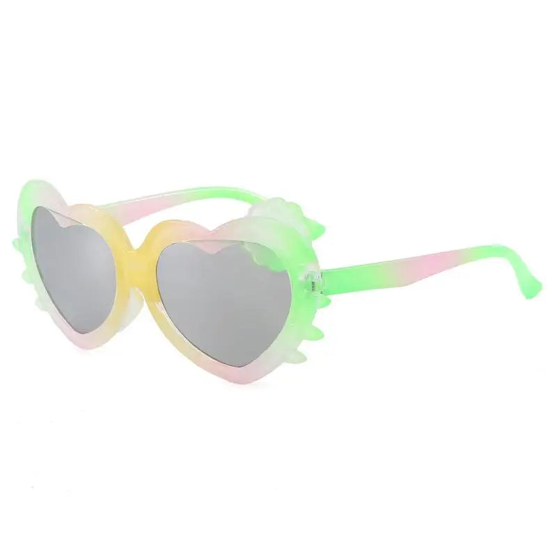 Girls Heart Shaped Sunglasses | Kids Beach, Travel & Outdoor Play Sun Shades!