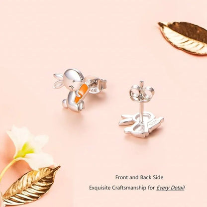 925 Sterling Silver Stud Earrings for Women – Fine Jewelry, Lightweight 2.4g | Elegant Everyday Sparkle
