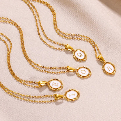 A-Z Initial Letter Necklace for Girls & Boys | Alphabet Name-Style Jewellery Birthday Gift!