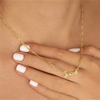 Signature Style: Unisex Personalized Nameplate Pendant Necklace for Thoughtful Birthday Gifts! - Kids Jewellery Shop