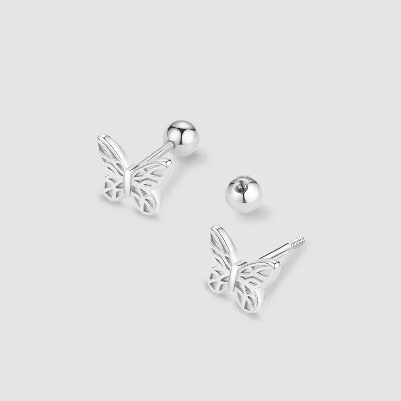 🦋 Cute Butterfly Stud Earrings for Girls. Elegant Jewellery Accessories | Dainty Gifts for Kids & Teens!