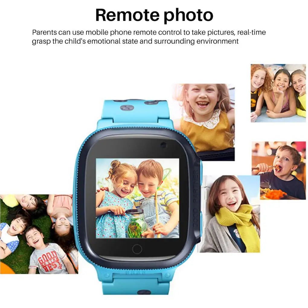 Enhance Safety and Fun: 2G Smart Watch with Phone, Games, Voice Chat, and More for Boys and Girls!