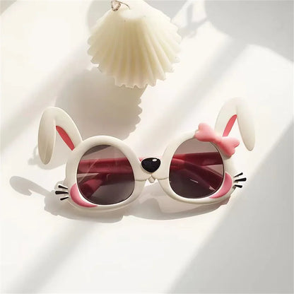 Cute Bunny-Shaped Sunglasses for Kids | Girls Sun Glasses!