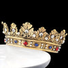 Command Attention: Baroque Royal King Crown Diadem for Prom, Parties, and Photoshoots!