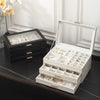 Load image into Gallery viewer, Elegance and Organization: 2 Drawer Jewelry Organizer - The Perfect Storage Solution for Girls and Women, Ideal for Birthday, Christmas, and Anniversary Gifting!