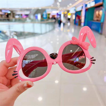 Cute Bunny-Shaped Sunglasses for Kids | Girls Sun Glasses!
