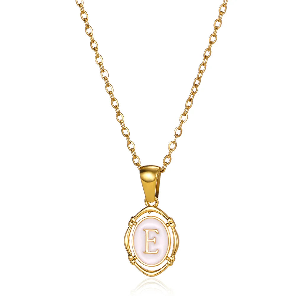 A-Z Initial Letter Necklace for Girls & Boys | Alphabet Name-Style Jewellery Birthday Gift!